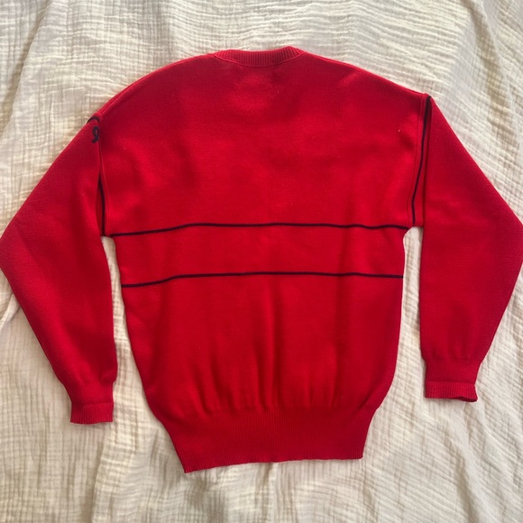 Vintage red Olympics sweater - Picture 3 of 4